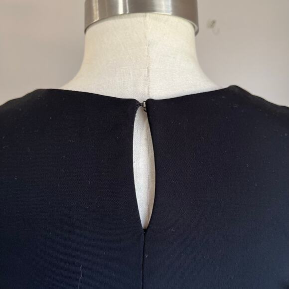 ABS Y2K Black Long Exposed Back Maxi Dress Size M - Picture 8 of 11